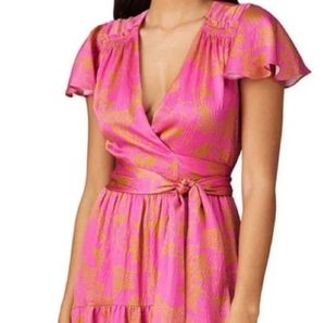 Tanya Taylor NWT Silk Wrap Dress
